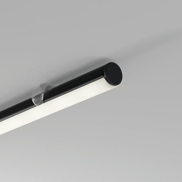 transparenter Clip zur Profilbefestigung